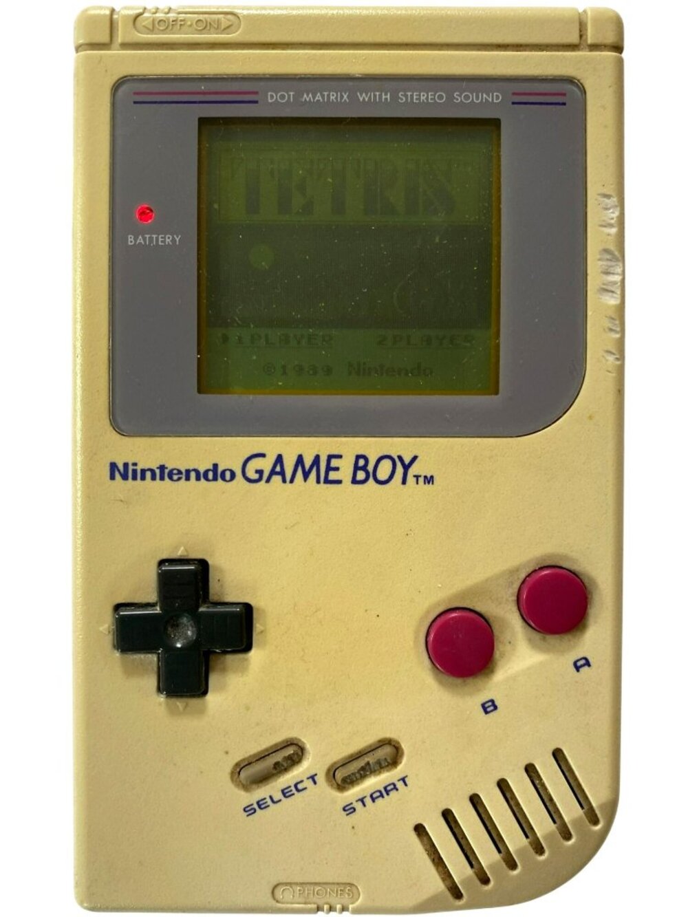 Original Nintendo Game Boy DMG-01 Handheld Console Tetris 1989 w/Power Cord - Picture 2 of 9